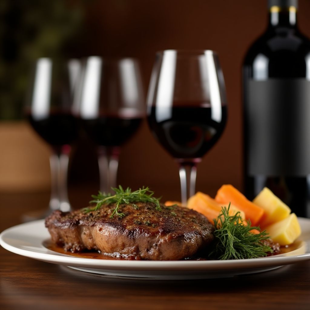 Maridaje de vinos y asado