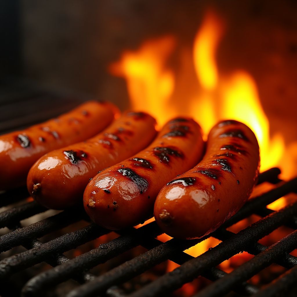 Chorizos criollos a la parrilla