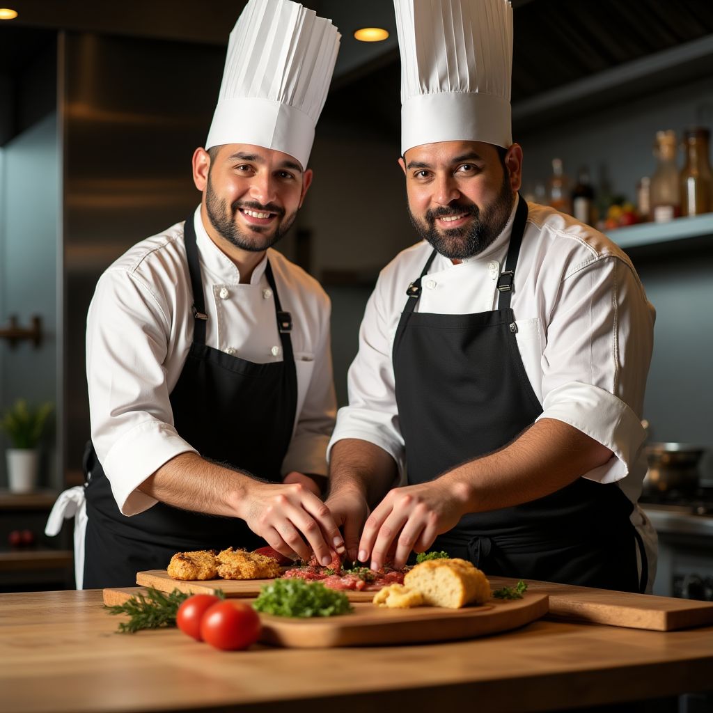 Colaboración con chef internacional